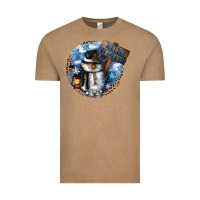 Vintage Coffee hello winter Vintage Tee - CowGirlArtShop