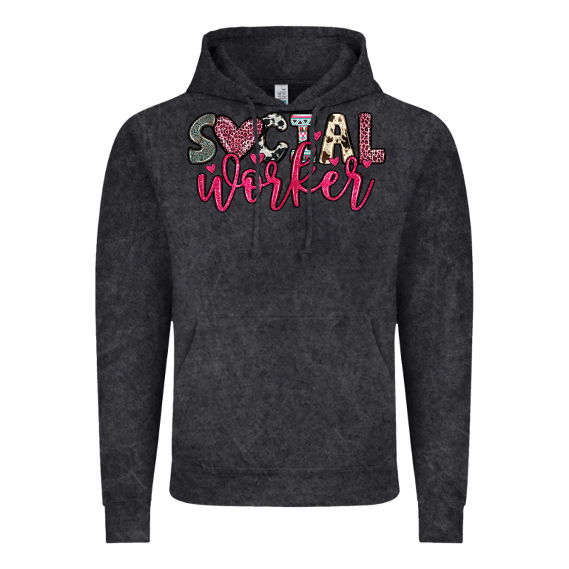 Social Worker Vintage Hoodie by OliviaCreatesArt | Teevron