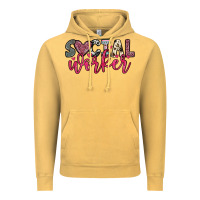 Vintage Mustard social worker Vintage Hoodie - OliviaCreatesArt