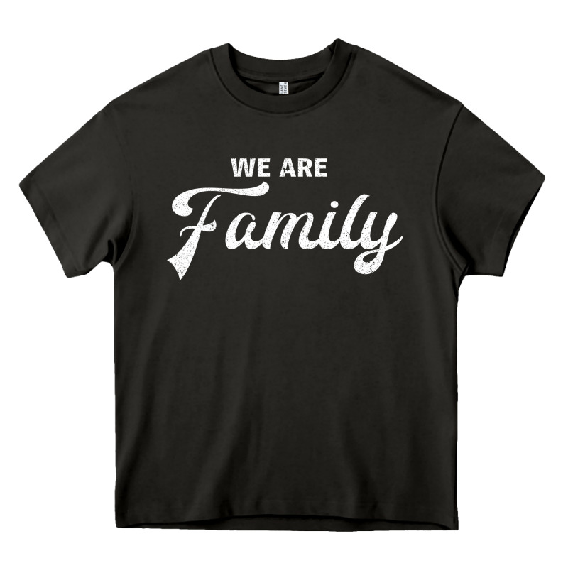 We Are Family (family / Father / Mother / Children) Heavy Core Tee by Bettercallsaul | Teevron