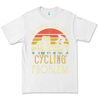 White my drinking team has a cycling problem cotton t shirt funny dad gift c Premium Tee - longCreatives