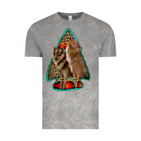 Cloud Rock howling wolves arrowhead Vintage Tee - Jasminsmagicworld