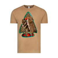 Vintage Camel howling wolves arrowhead Vintage Tee - Jasminsmagicworld