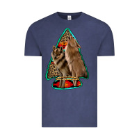 Vintage Denim howling wolves arrowhead Vintage Tee - Jasminsmagicworld