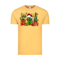 Vintage Mustard christmas cactus Vintage Tee - CowGirlArtShop