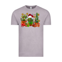 Vintage Zinc christmas cactus Vintage Tee - CowGirlArtShop
