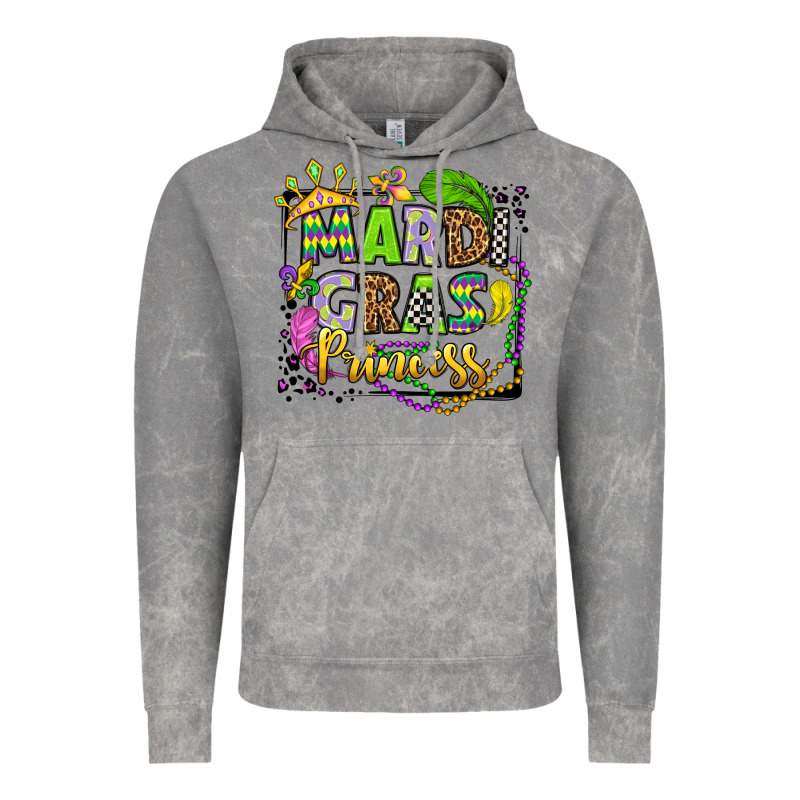 Mardi Gras Princess Vintage Hoodie by OliviaCreatesArt | Teevron