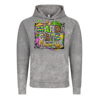 Cloud Rock mardi gras princess Vintage Hoodie - OliviaCreatesArt