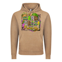 Vintage Coffee mardi gras princess Vintage Hoodie - OliviaCreatesArt