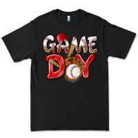 Black Game day Baseball Premium Tee - NancyCooperArtShop