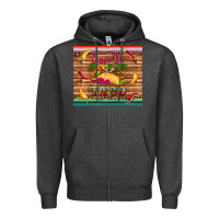 Cinco De Taco Paper Serape Leopard Wooden Zipper Hoodie | Teevron
