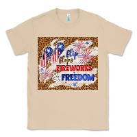 Mushroom flip flops fireworks & freedom 4th of july Classic Tee - TumblerDesignByShophia