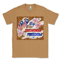 Toasted Coconut flip flops fireworks & freedom 4th of july Classic Tee - TumblerDesignByShophia