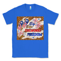 True Royal flip flops fireworks & freedom 4th of july Classic Tee - TumblerDesignByShophia