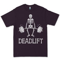 Plum deadlift funny halloween skeleton weight lifting workout Premium Tee - longCreatives