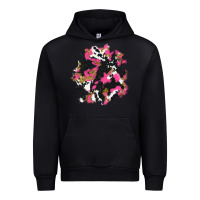 Black valentine's day cow patches Urban Hoodie - AdoDesignShop