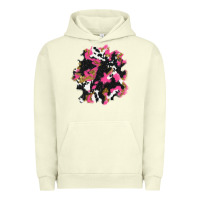 Pigment Pistachio valentine's day cow patches Urban Hoodie - AdoDesignShop
