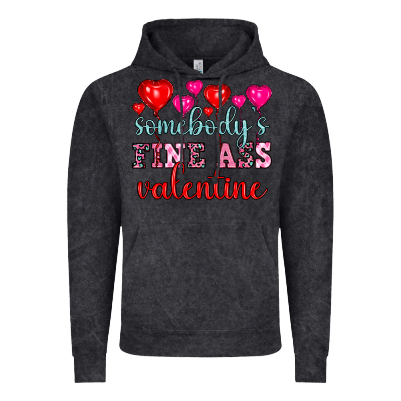 Somebody's Fine Ass Valentine Vintage Hoodie by OliviaCreatesArt | Teevron