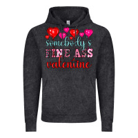 Vintage Black somebody's fine ass valentine Vintage Hoodie - OliviaCreatesArt