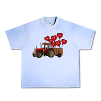 Grape Ice farm tractor Urban Heavy Tee - RanaPortraitStore