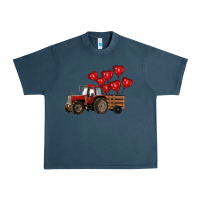Midnight Navy farm tractor Urban Heavy Tee - RanaPortraitStore