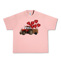 Salmon farm tractor Urban Heavy Tee - RanaPortraitStore
