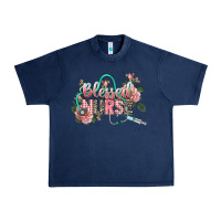 Navy blessed nurse Urban Heavy Tee - CowGirlArtShop