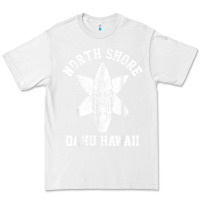 White Oahu Hawaii North Shore Surf Beach Surfing Surfer Gift Premium Tee - longCreatives