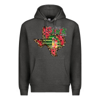 Charcoal Heather sweet summer time texas Premium Hoodie - CowhideDigitalArt