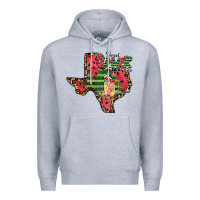 Heather Grey sweet summer time texas Premium Hoodie - CowhideDigitalArt
