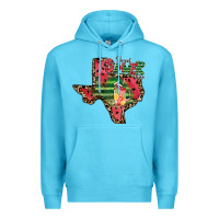 Ocean Blue sweet summer time texas Premium Hoodie - CowhideDigitalArt