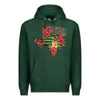 Sports Green sweet summer time texas Premium Hoodie - CowhideDigitalArt
