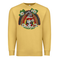Antique Gold ladybuy gnomies rainbow Premium Sweatshirt - BarkalooDesign