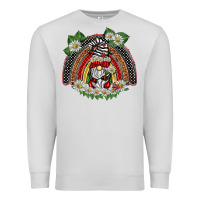 Dove Grey ladybuy gnomies rainbow Premium Sweatshirt - BarkalooDesign