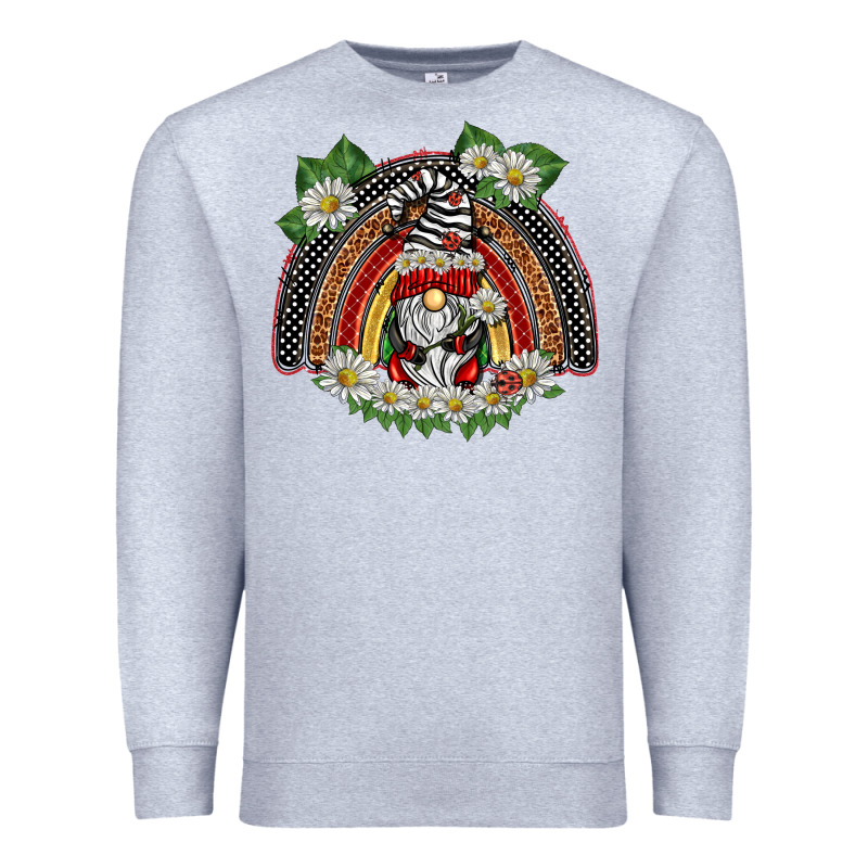Ladybuy Gnomies Rainbow Premium Sweatshirt by BarkalooDesign | Teevron