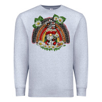 Heather Grey ladybuy gnomies rainbow Premium Sweatshirt - BarkalooDesign