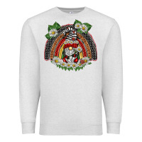 Oatmeal Heather ladybuy gnomies rainbow Premium Sweatshirt - BarkalooDesign