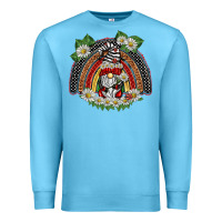 Ocean Blue ladybuy gnomies rainbow Premium Sweatshirt - BarkalooDesign