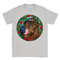 Moon Dust Longhorn Cow Christmas Classic Tee - RanaPortraitStore