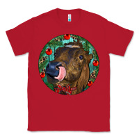 Longhorn Cow Christmas Classic Tee | Teevron