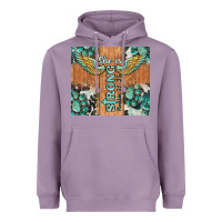 She Is Strong Tumbler Heavyweight Hoodie | Teevron