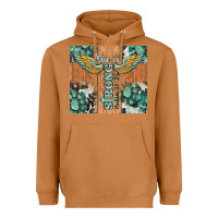 Meerkat she is strong tumbler Heavyweight Hoodie - BarkalooDesign