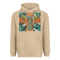 Mushroom she is strong tumbler Heavyweight Hoodie - BarkalooDesign