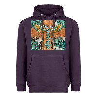 Plum she is strong tumbler Heavyweight Hoodie - BarkalooDesign