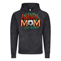 Vintage Black blessed soccer mom lightbulb letters Vintage Hoodie - OliviaCreatesArt