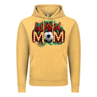 Vintage Mustard blessed soccer mom lightbulb letters Vintage Hoodie - OliviaCreatesArt