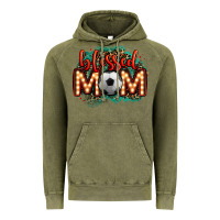 Vintage Olive blessed soccer mom lightbulb letters Vintage Hoodie - OliviaCreatesArt