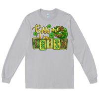 Moon Dust St. Patrick's Kiss me i am irish Long Sleeve Tee - OliviaCreatesArt