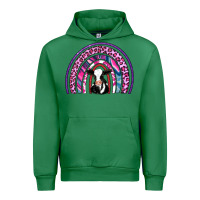 Emerald rainbow cow Urban Hoodie - AdoDesignShop