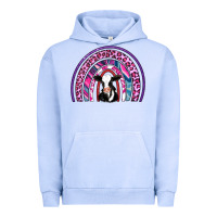 Pigment Grape Ice rainbow cow Urban Hoodie - AdoDesignShop